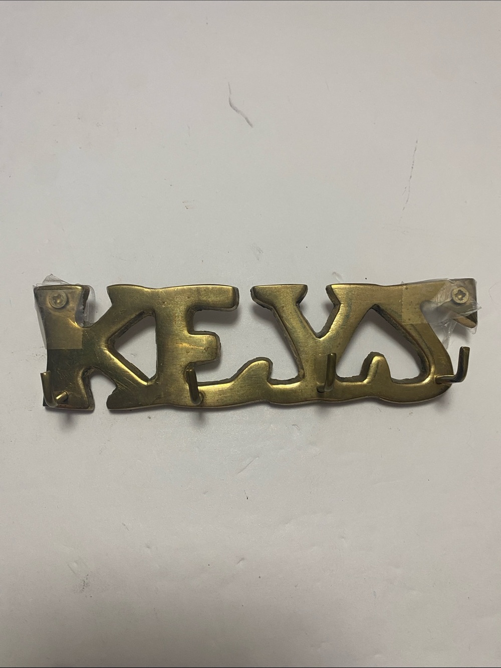 Brass keys holder